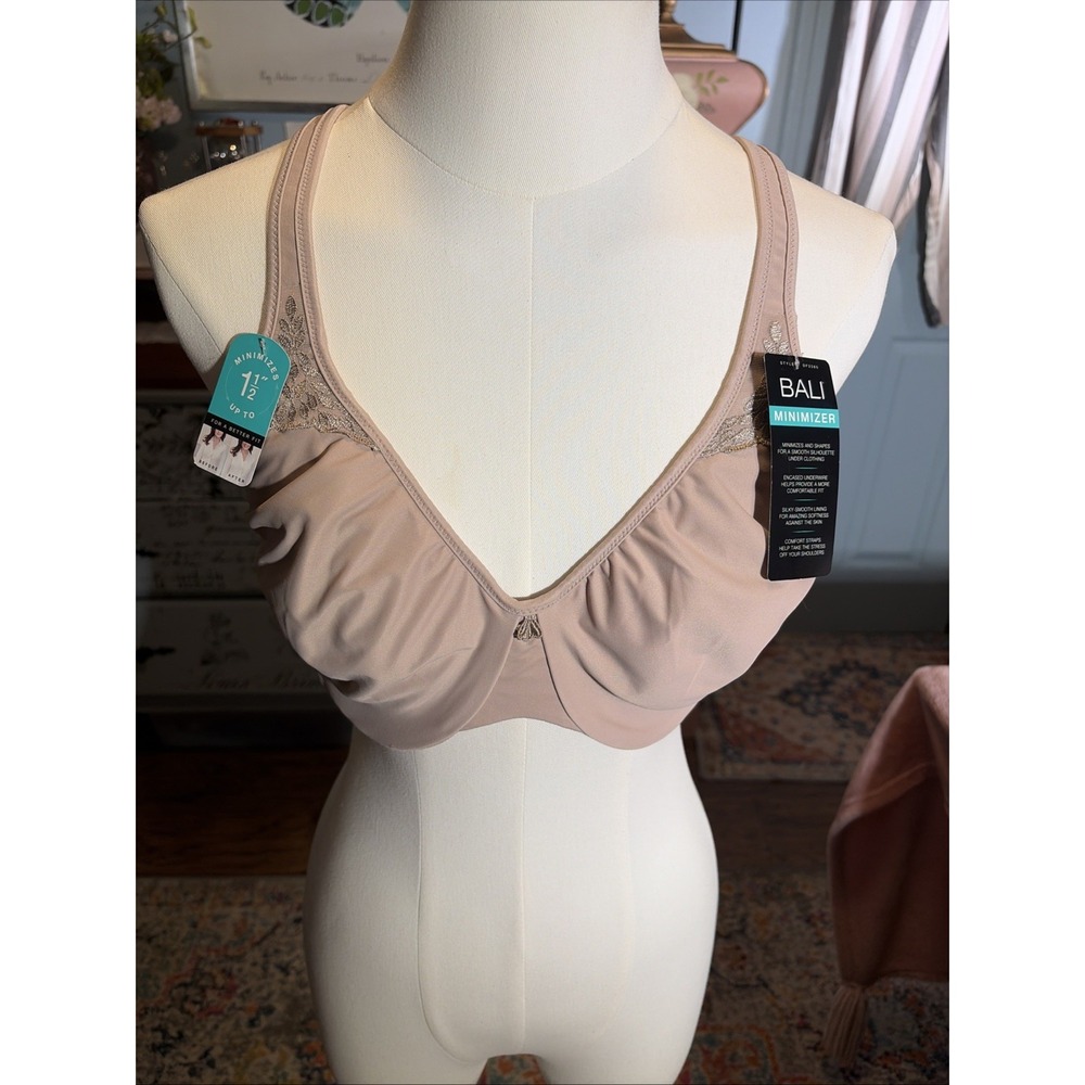 Bali Women's 42 C Seamless Underwire Bra Toffee NWT